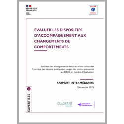 Évaluer les dispositifs d'accompagnement aux changements de comportements - Méta-analyse