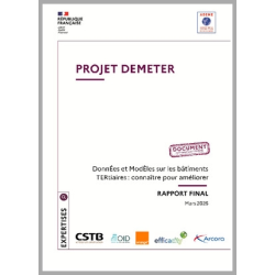 Projet DEMETER - Données et Modèles sur les bâtiments tertiaires : connaître et améliorer