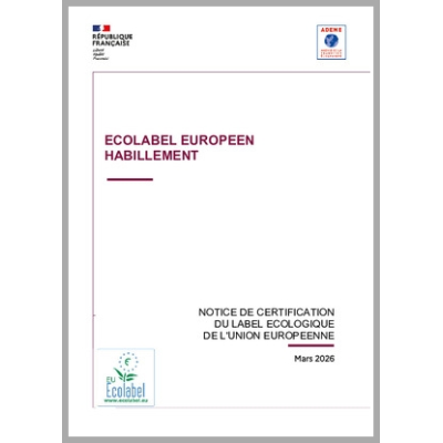 Ecolabel européen - Habillement