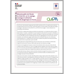 Etudes sur les gisements actuels et futurs de CO2 biogénique en France et sur les marchés de valorisation du CO2 