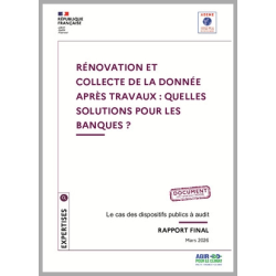 Rénovation et information sur la performance énergétique pour les banques