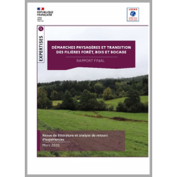 Démarches paysagères et transition des filières forêt, bois et bocage – revue de littérature et analyse de retours d'expériences