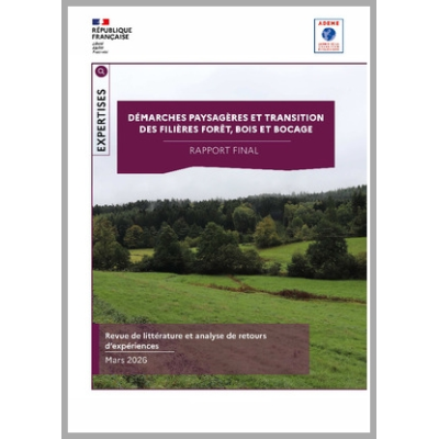 Démarches paysagère et transition des filières forêt, bois et bocage – revue de littérature et analyse de retours d'expériences 