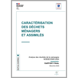 MODECOM 2024 - Campagne nationale de caractérisation des déchets ménagers et assimilés