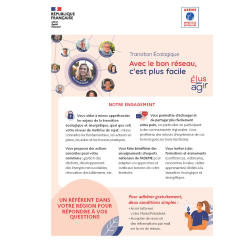 Elus pour agir : Flyer d'inscription pour élus