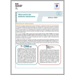 Observatoire des batteries stationnaires 