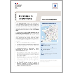 Développer le Vélotourisme - Bilan Nouvelle-Aquitaine