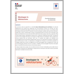 Développer le Vélotourisme - Comités d'itinéraires et collectivités