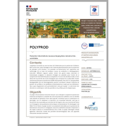POLYPROD - Production industrielle de nouveaux biopolymères naturels et bio-assimilables.