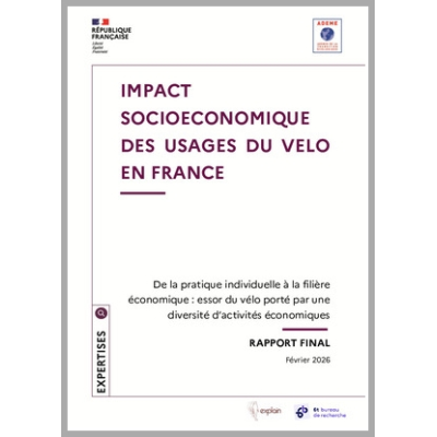 Impact socio-économique des usages du vélo en France