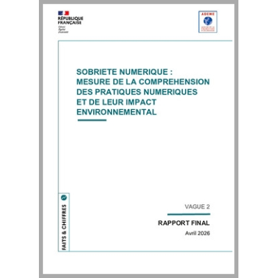 Sobriété numérique : mesure de la compréhension des pratiques numériques et de leur impact environnemental