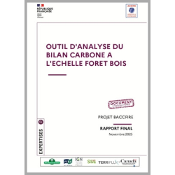 Outil d'analyse du bilan carbone à l'échelle de la Filière forêt-Bois