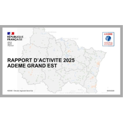 Rapport d'activité 2025 ADEME Grand Est