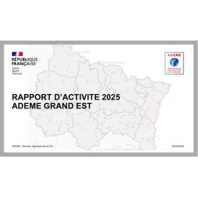Rapport d'activité 2025 ADEME Grand Est