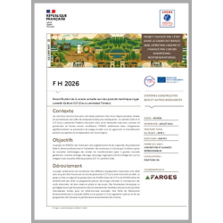 Farges Horizon 2026 - Diversification de la scierie actuelle vers des produits plus techniques 