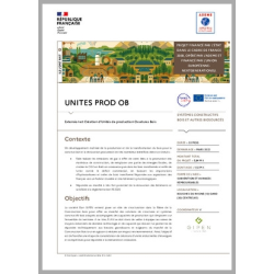 UNITES PROD OB - Extension et Création d'Unités de production Ossatures Bois