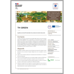TH GREEN - Système constructif mixte béton bas carbone & isolants biosourcés