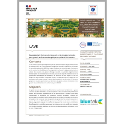 LAVE - Développement d'une solution basée sur les énergies naturelles pour performance énergétique et qualité de l'air intérieur