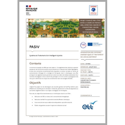 PASIV - Système de Traitement d'air Intelligent Hybride