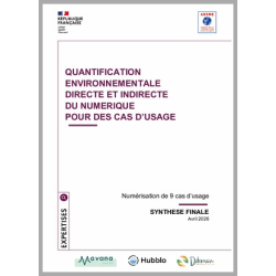 Evaluation environnementale des effets directs et indirects du numérique pour des cas d'usage 