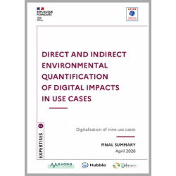 Direct and indirect environmental quantification of digital impacts in use cases