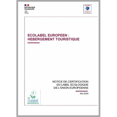 Ecolabel européen -  services de nettoyage et hébergements touristiques