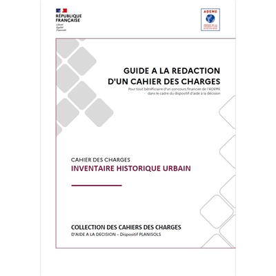 Cahier des charges pour la réalisation d'un Inventaire Historique Urbain (IHU)