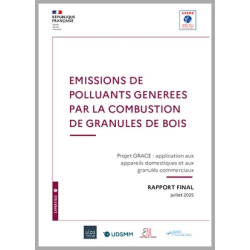 Emissions de polluants générés par la combustion de granulés de bois