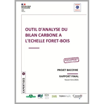 Outil d'analyse du bilan carbone à l'échelle de la Filière forêt-Bois