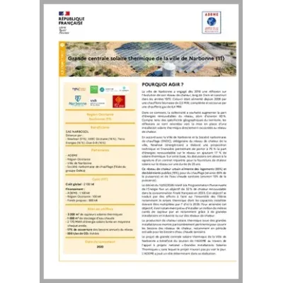 Grande centrale solaire thermique de la ville de Narbonne (11)