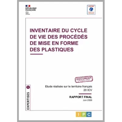 Inventaires de cycle de vie des procédés de mise en forme des plastiques