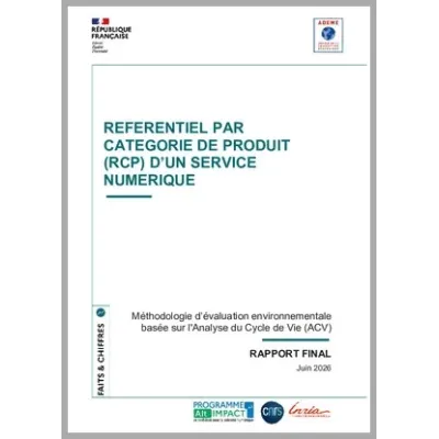 Méthodologie d'évaluation environnementale basée sur l'Analyse du Cycle de Vie (ACV) pour un service numérique