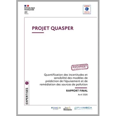 QUAntification des incertitudes et Sensibilité des modèles de Prédiction d'Epuisement des Zones sources