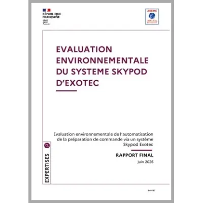 Évaluation environnementale du système Skypod d'Exotec
