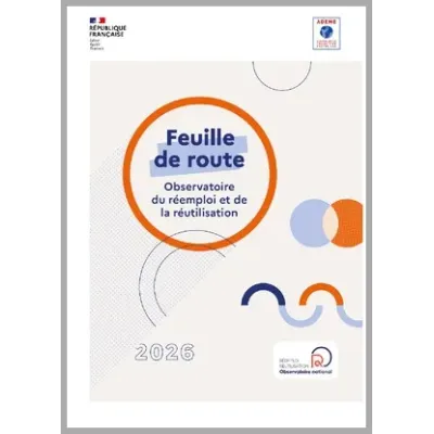 Feuille de route 2026 de l'Observatoire national du réemploi et de la réutilisation