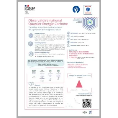 Observatoire national Quartier Energie Carbone