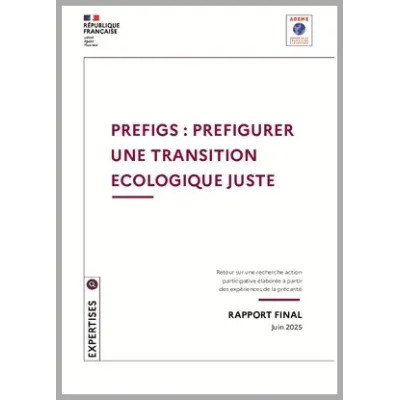 PREFIGS : Préfigurer une transition écologique juste. 
