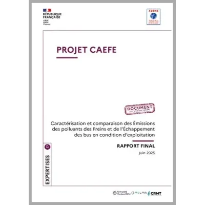Caractérisation et comparaison des émissions des polluants des freins et de l'échappement des bus en condition d'exploitation