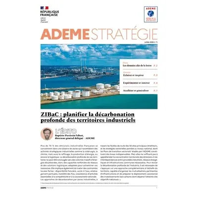 Lettre ADEME Stratégie n° 75 - Juillet 2026