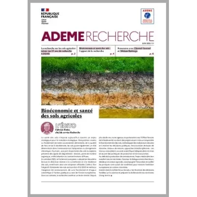 Lettre ADEME Recherche n° 54 - Juin 2026