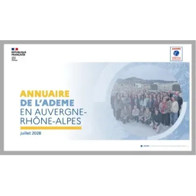 Annuaire de la direction régionale de l'ADEME en Auvergne-Rhône-Alpes