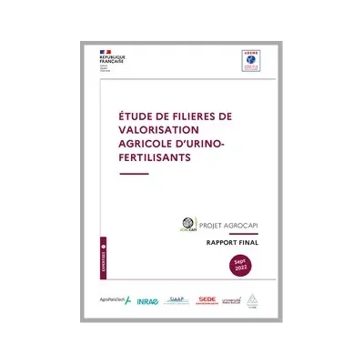 Étude de filières de valorisation agricole d'urino-fertilisants