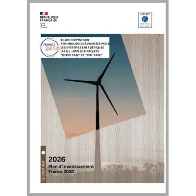 Bilan thématique Technologies Avancées pour les Systèmes Energétiques (TASE) - Appels à projets “DEMO TASE” et “PME TASE” 