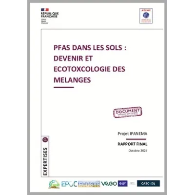PFAS dans les sols : devenir et écotoxicologie des mélanges