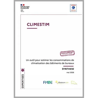 Projet CLIMESTIM : Outil simplifié pour estimer les consommations de climatisation des bureaux à La Réunion et en Métropole