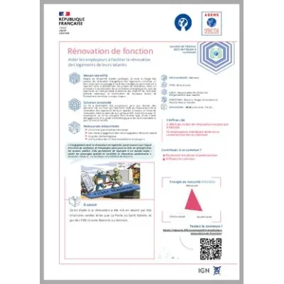 Rénovation de fonction : infographie