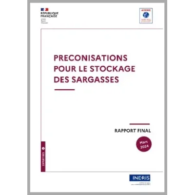 Préconisations pour le stockage des sargasses