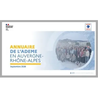 Annuaire de la direction régionale de l'ADEME en Auvergne-Rhône-Alpes