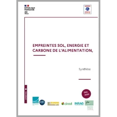Empreintes sol, énergie et carbone de l'alimentation
