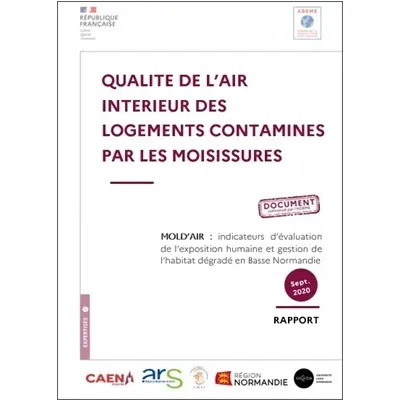 Qualité de l'air intérieur des logements contaminés par les moisissures
